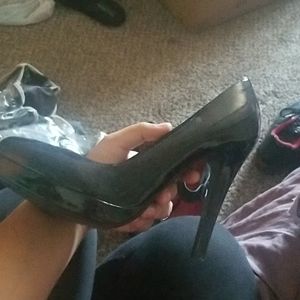 Black heels